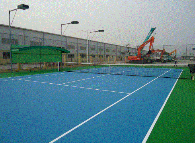 Sân  Hyndai Thành Công, Ninh Bình - Sơn Hawker Tennis - Công Ty Trách Nhiệm Hữu Hạn Sài An